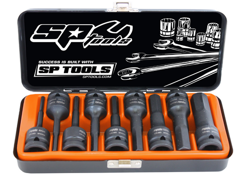 SP Tools 1/2"Dr Inhex Impact Socket Set - SAE - 9pc SP20375