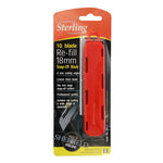 STERLING 18mm Large Snap Blade (x10) – carded- 201-1