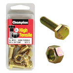 Champion Fully Threaded Set Screws and Nuts 3/4 x 3/8 BF31