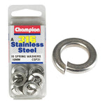 Champion Spring Washers- Fasteners S/S 10mm  CSP31