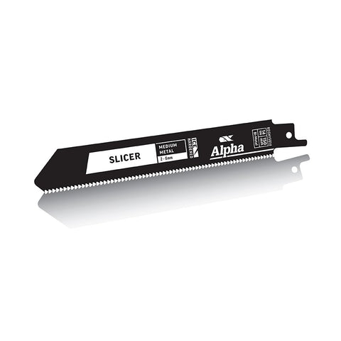 Alpha Slicer Metal Recip Blade, 14 TPI, 150mm 2 Pack RDSM15014-2