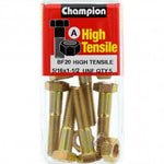 Champion Fully Threaded Set Screws and Nuts 1-1/2 x 5/16 BF20