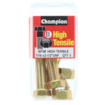 Champion Bolt and Nuts 2-1/2” x 7/16  BF58