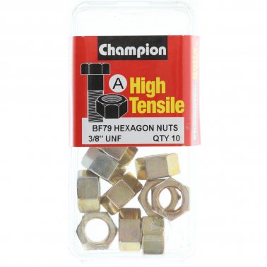Champion Hexagon Nuts UNF 3/8 “-BF79