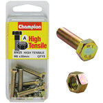 Champion Fully Threaded Set Screws and Nuts 6 x 30mm- BM25