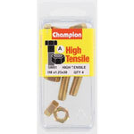 Champion Fully Threaded Set Screws and Nuts 8 x 30mm- BM51