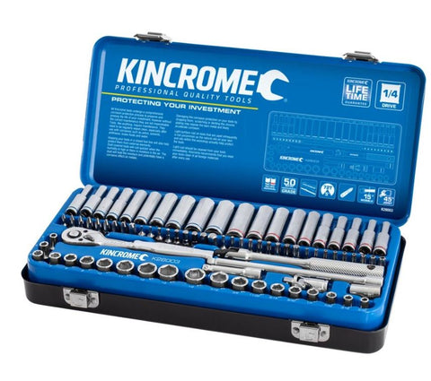 Kincrome Socket Set 82 Piece 1/4" Drive - Metric & Imperial K28003