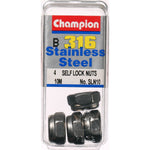 Champion Self Lock Nuts 10mm - SLN10