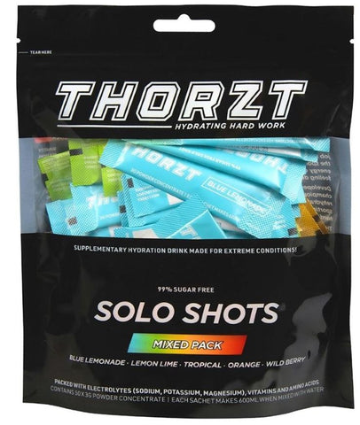 THORZT 99% Sugar Free Solo Shots Mixed Flavours 50 x 3g SSSFMIX